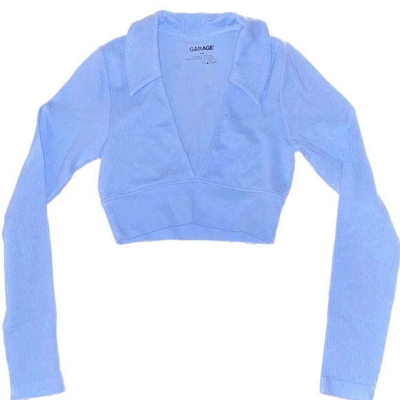 NWT Garage - Long Sleeve Seamless Polo - Picture 3 of 5